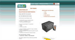 Desktop Screenshot of batteries-global-services.com