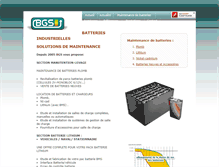 Tablet Screenshot of batteries-global-services.com